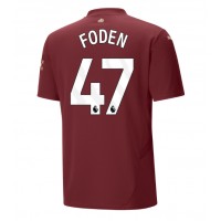 Maglia Calcio Manchester City Phil Foden #47 Terza Divisa 2024-25 Manica Corta